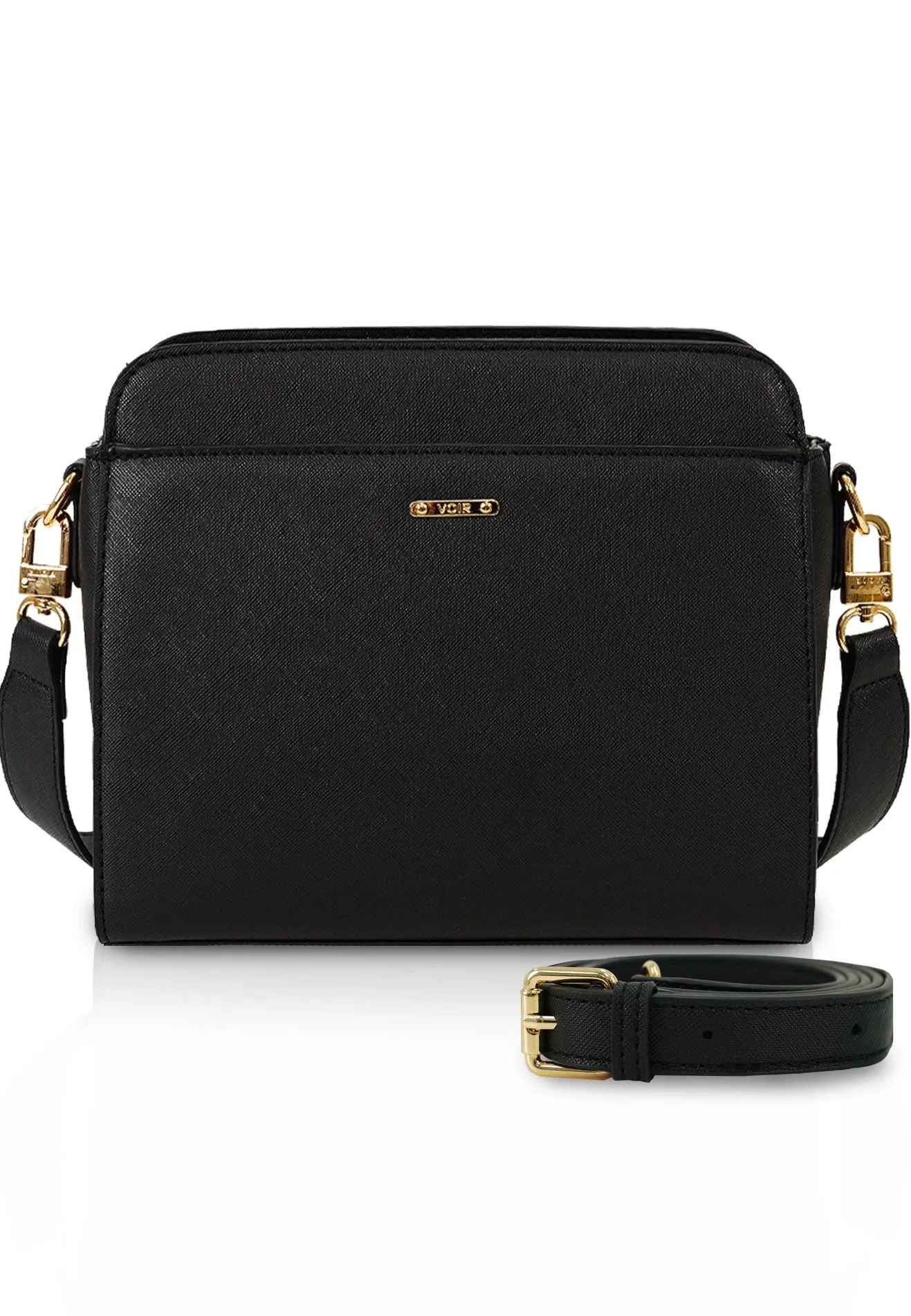 VOIR Classic Boxy Shoulder Bag