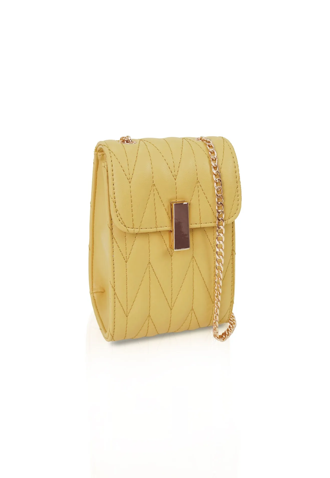 VOIR Elongated Quilted Chain Bag