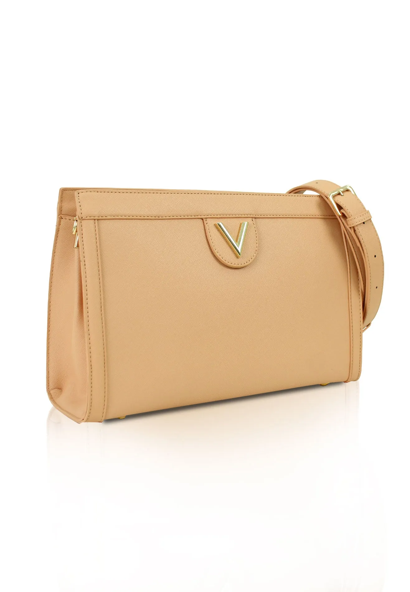 VOIR Iconic 'V' Mid-Size Shoulder Bag