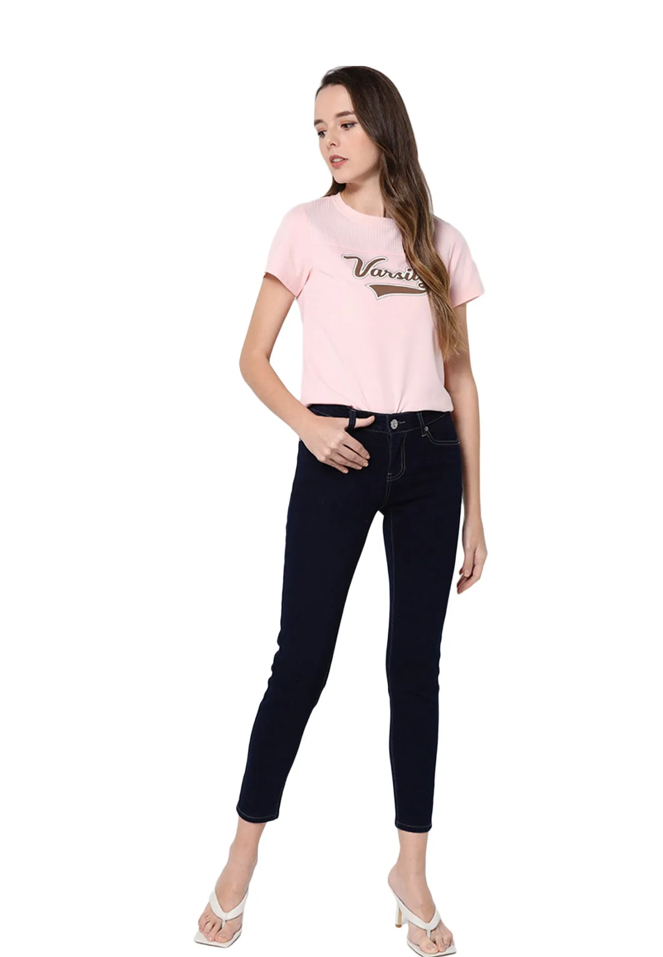 VOIR JEANS ''Varsity'' Casual Tee Shirt