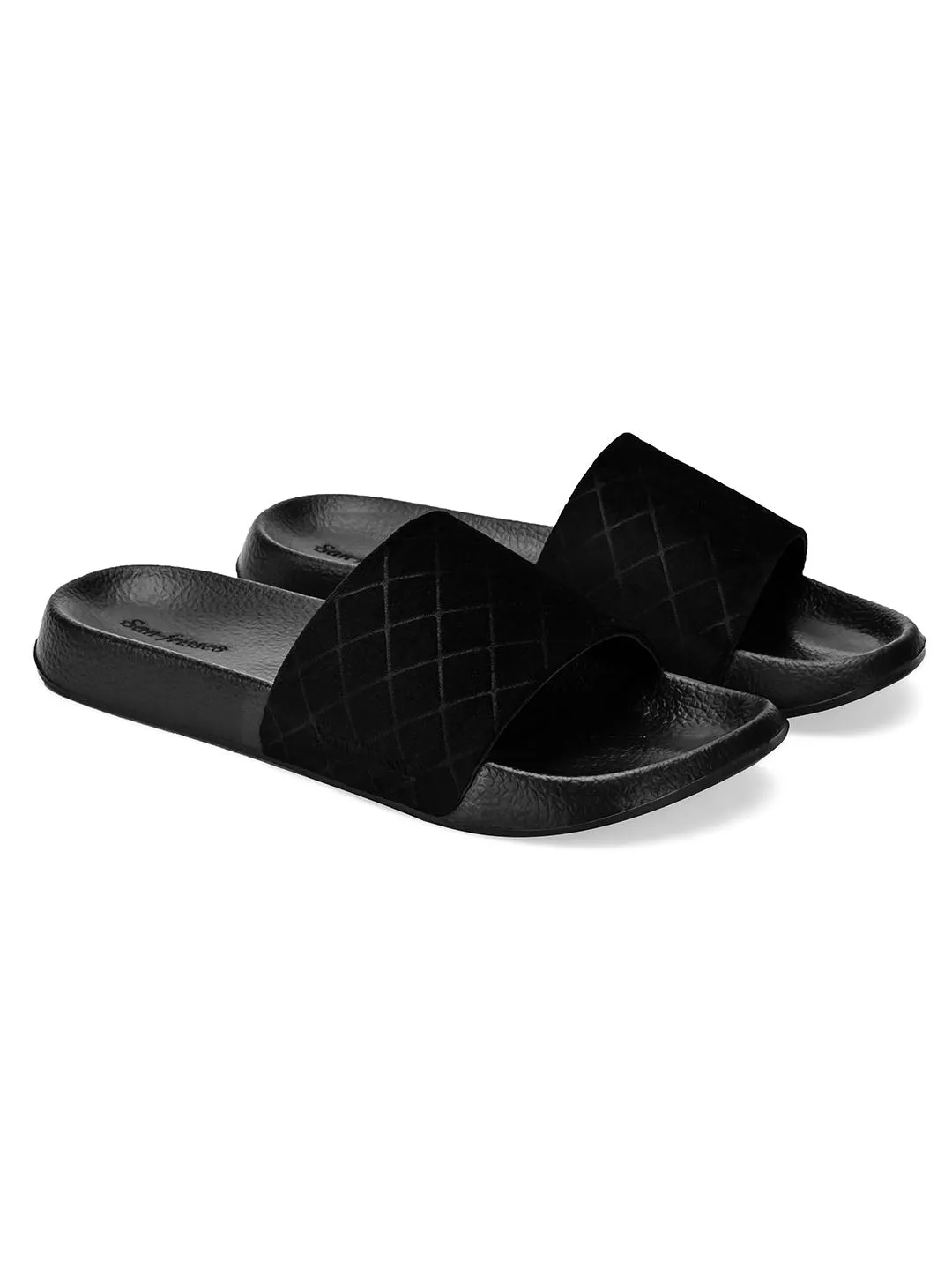 Volt Velour Comfort Sliders